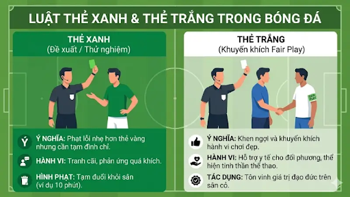 Thẻ xanh trong bóng đá là gì? Thẻ xanh trong bóng đá là gì?